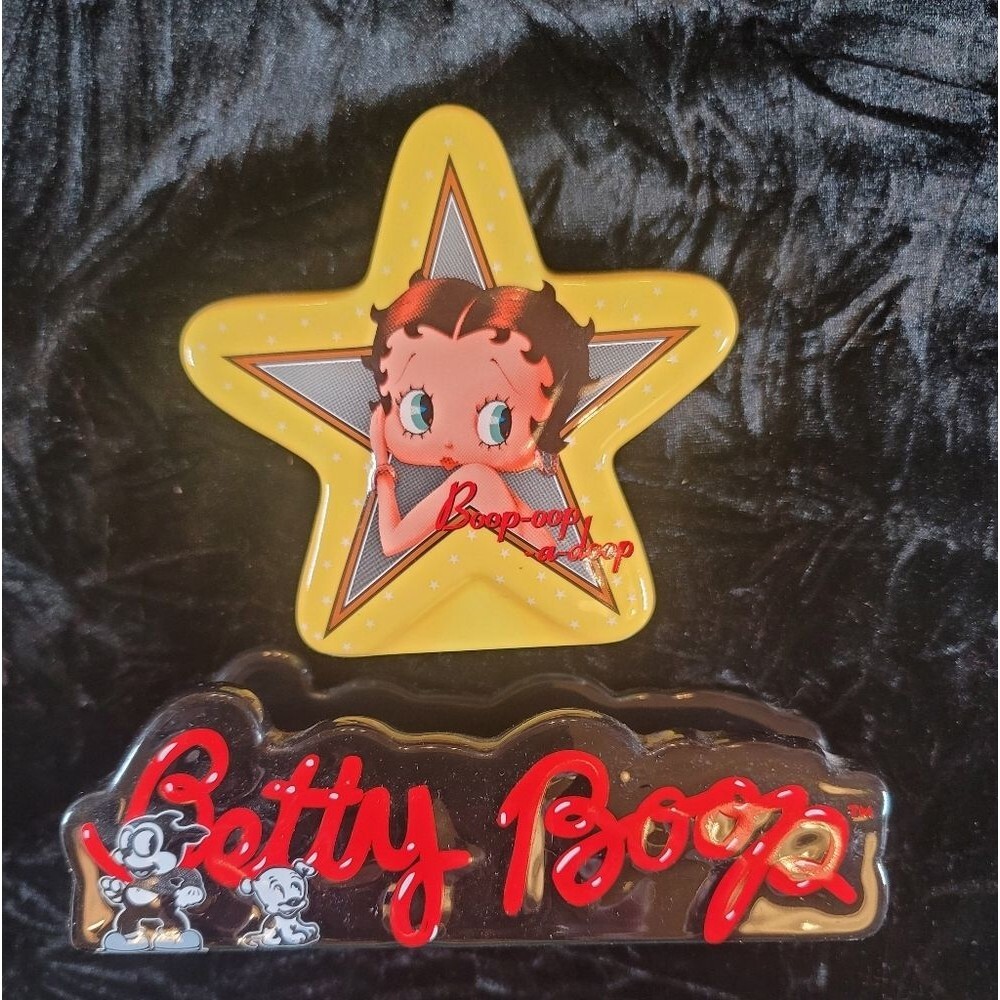 781. 2004 ~ Betty Boop ~ Salt & Pepper ~ Collector's Item ~ Boop-oop-a-doop!